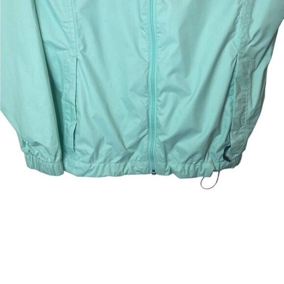 The North face Sea Foam Blue Green Hyvent Full Zip Womens Jacket Size Small - Picture 4 of 12